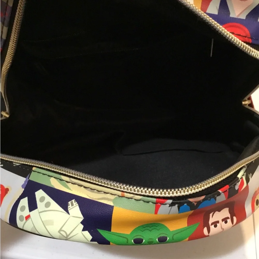 Star Wars Kids' Multicolor Character Patchwork Mini Backpack